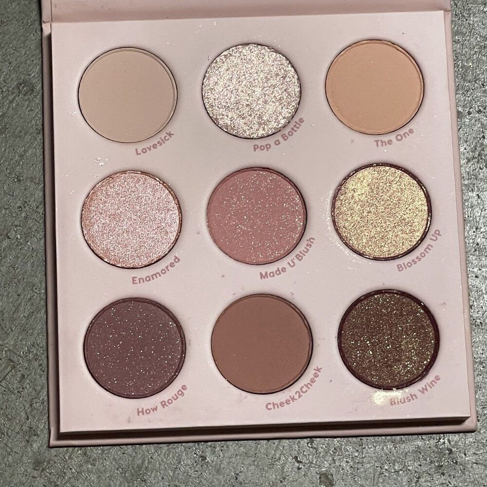 ColourPop Blush Crush Pressed Powder Palette, 9 shades, NEW - Picture 6 of 11